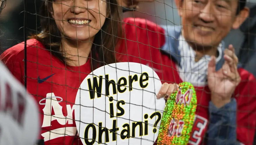 大谷翔平連11場比賽未先發　球迷呼喚：大谷你在哪？