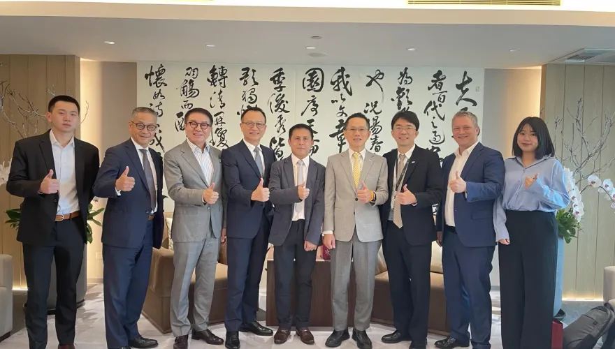 大同公司與歐洲能源交易所等　拜會台灣證交所及碳交所
