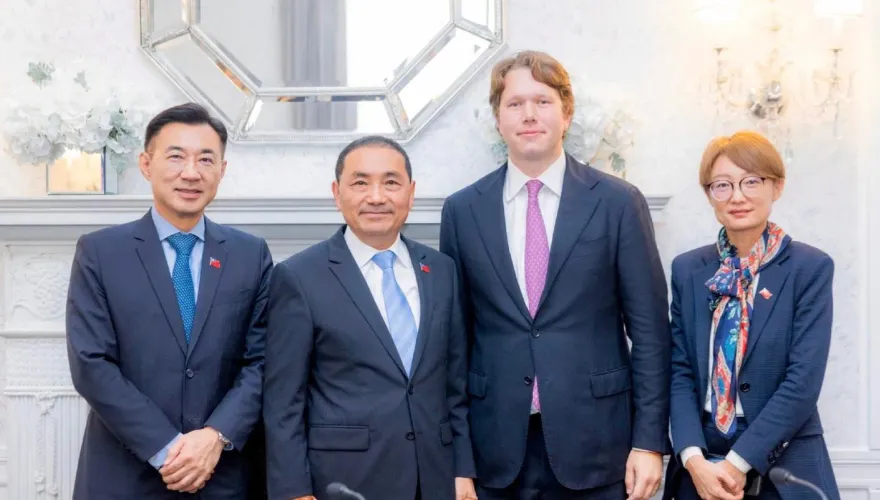 訪重量級智庫宣示讓台灣遠離戰爭！侯友宜強調美國行最重要目的