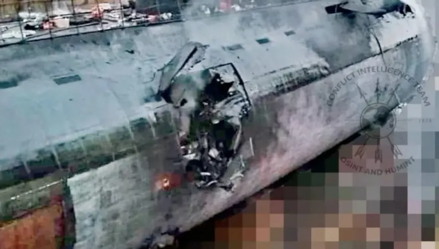 俄國潛艇遭烏軍砲擊船身炸開大洞　恐影響黑海艦隊作戰能力