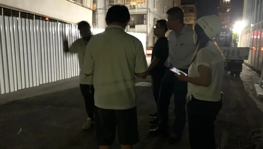 大直基泰旁25戶民宅再傳下陷！建管處：25日起執行拆除