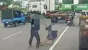影/說好的男人約定呢？小港2司機拚輸贏「無論勝負不報警」　結果輸家秒打110