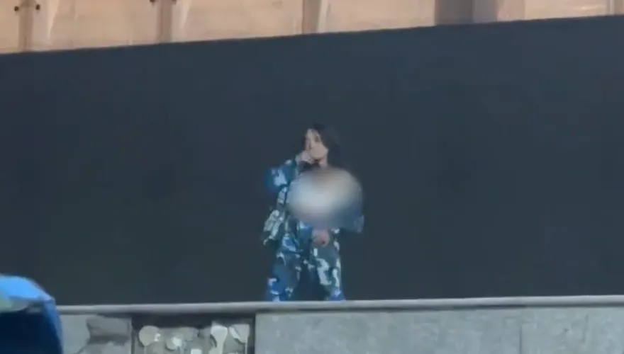 影/火辣女大生軍訓課熱舞「UU整顆彈出來」繼續跳！網暴動喊「好騷」　這間科大嚇到先喊冤