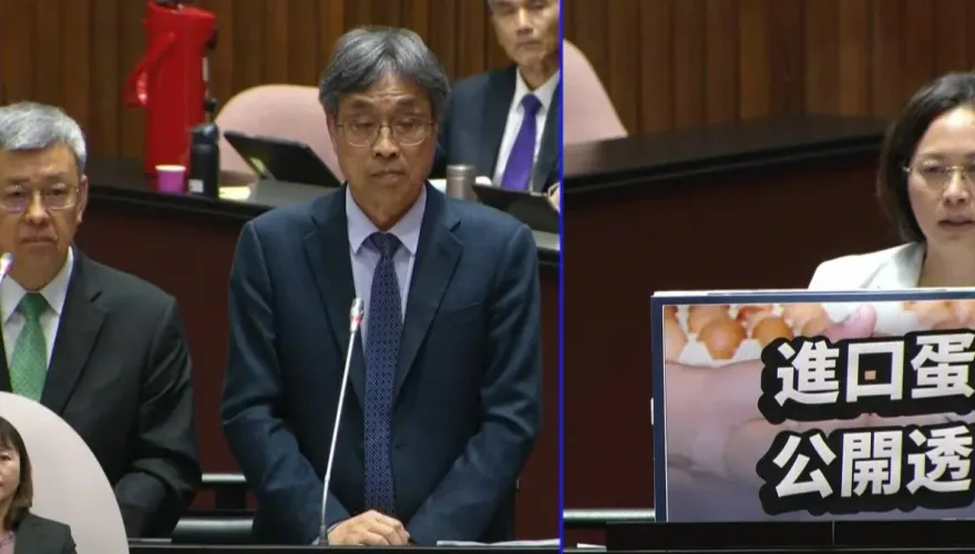 立委質問是否開罰3家違規廠商？陳建仁：畜產會同仁要負責任
