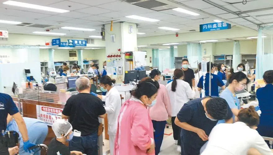 屏東高爾夫球具廠大爆炸／屏基醫護：第一次同時接那麼多燒燙傷患!