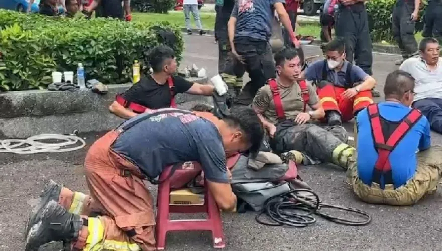 屏東高爾夫球具廠大爆炸/天天上戰場搏命、福利如敝屣　基層消防痛批政府「無情無意」