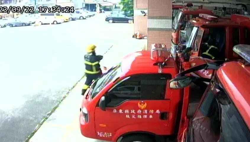 屏東高爾夫球具廠大爆炸/屏二分隊遭重創！4殉職勇消最後出勤身影曝光