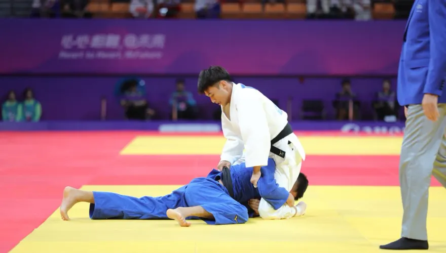 杭州亞運/「柔道男神」楊勇緯旗開得勝　8強賽將對上日本好手