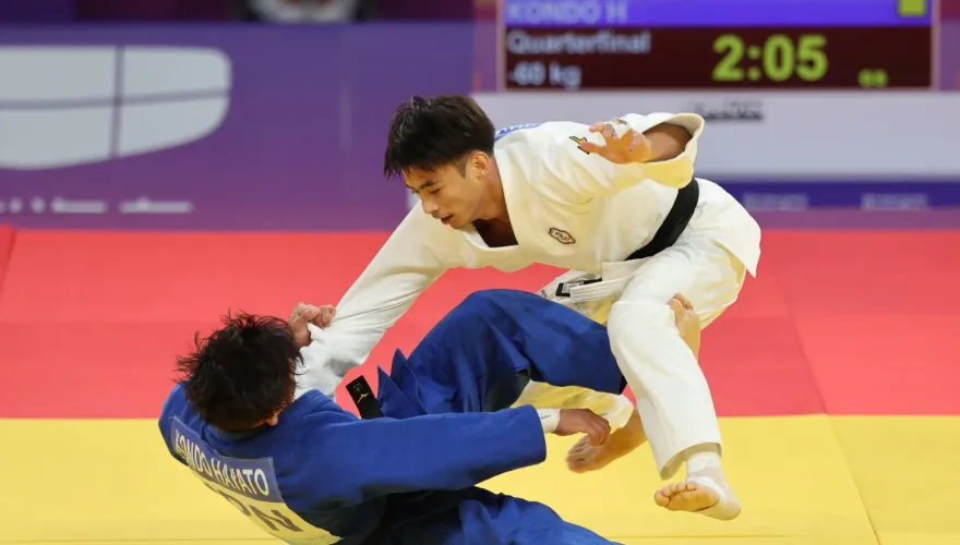 杭州亞運/復仇成功！雙方惡鬥近10分鐘　楊勇緯黃金得分制力退日本勁敵晉4強