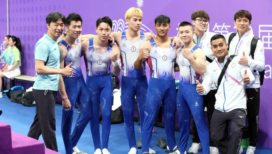 杭州亞運/體操隊史首面團體獎牌！中華男團贏南韓摘銅　打破2魔咒