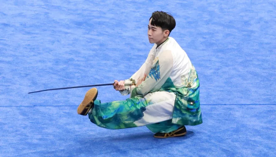杭州亞運/陳宥崴戰袍別出心裁「露刺青」   他笑談武術：也是藝術