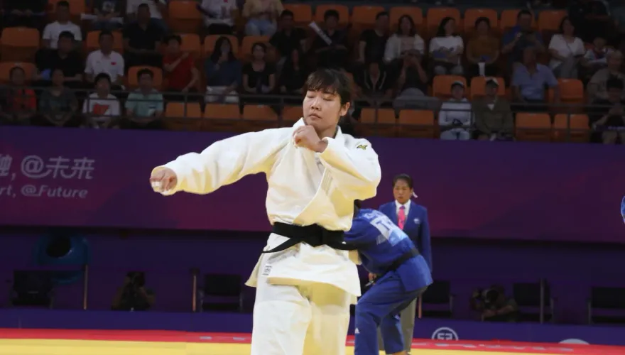 杭州亞運/不敵日本好手　許王淑卉女子柔道78公斤級止步8強拚復活爭銅