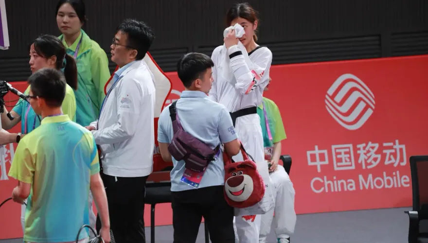 杭州亞運/崩潰痛哭後馬上擦乾眼淚！　羅嘉翎撂台語：莫法度啊