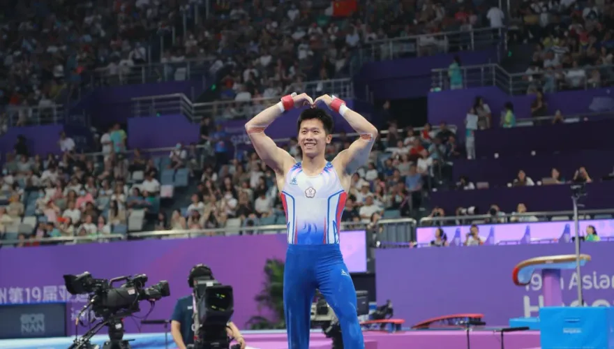 杭州亞運/李智凱完美落地「金牌到手」！　鞍馬項目二連霸