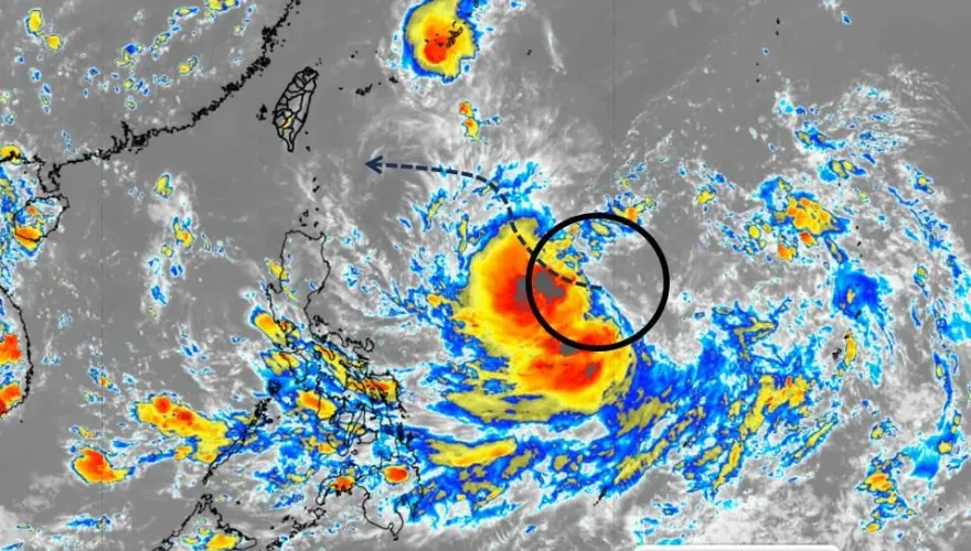小犬颱風直奔台灣！下周四最接近「炸3天雨」　5地風雨襲