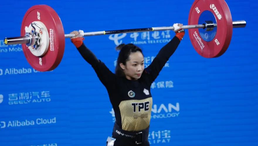 杭州亞運/舉重女子49公斤級魔王對決！中華「小可愛」林呈璟第7坐收