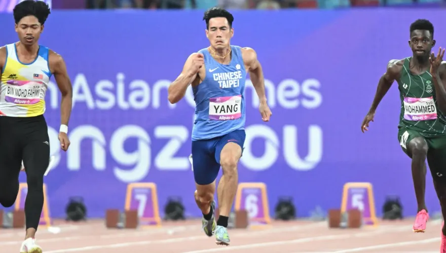 杭州亞運/「台灣最速男」楊俊瀚、林祐賢100公尺準決賽落馬！些微差距無緣奪牌