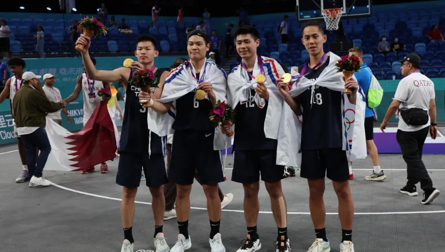 中華3X3男籃亞運奪金最大功臣是誰？網一面倒大讚：公園阿北功不可沒
