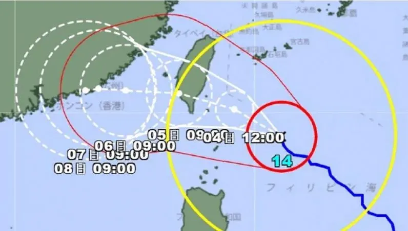 小犬颱風/日菲預測路徑曝光　驚人雨量恐變「瘋狗」釀土石流