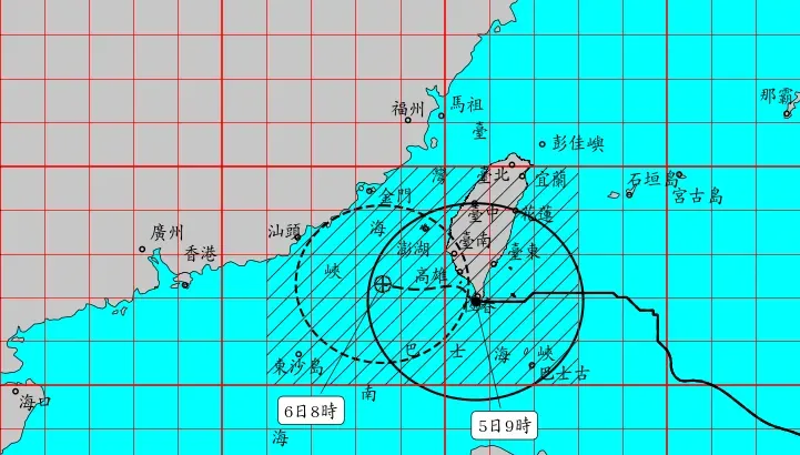 小犬颱風/8：20登陸鵝鑾鼻「5分鐘出海」！不排除「二度登陸」