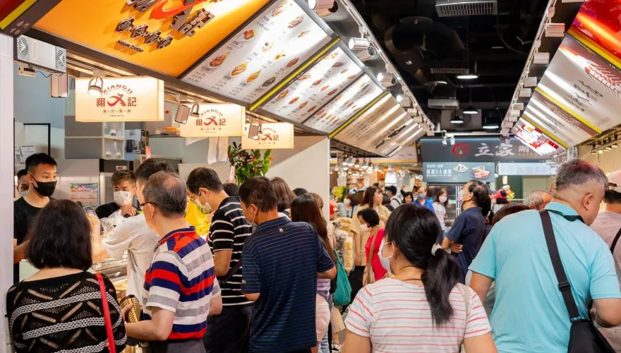 台北人等了4年…南門市場終於回來了！新大樓今開幕人潮擠爆