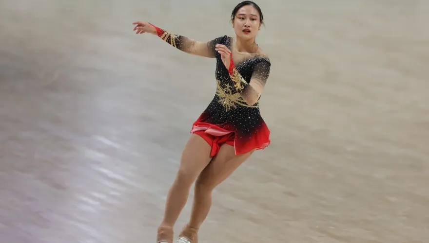 杭州亞運/歌曲融入對父親的思念！19歲洪筱晴花式滑輪溜冰奪金　相信爸爸看到了