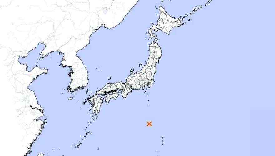 日本地震！伊豆小笠原群島地區發布海嘯特報