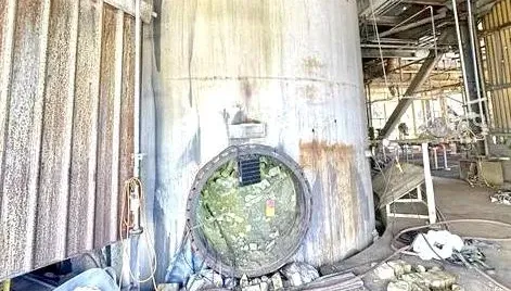 快訊/桃園工業區廠房工安意外　拆除鍋爐防火磚崩塌2死1傷