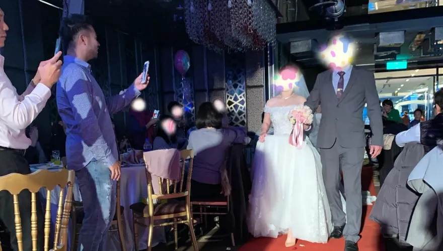 「輔大陳若儀」揚言大鬧前任婚禮！結婚照片曝光…朋友：南部辦流水席