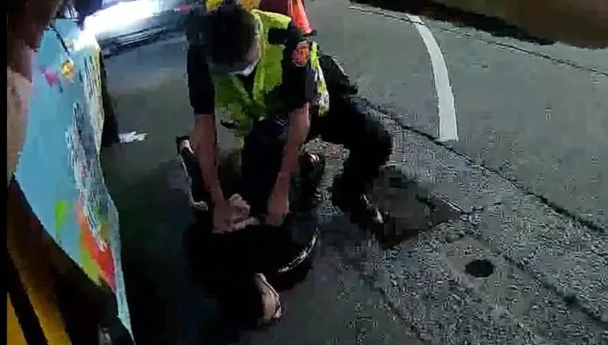 影/22歲男欠百萬賭債！搭火車到彰化搶銀樓　轉小黃逃逸栽了
