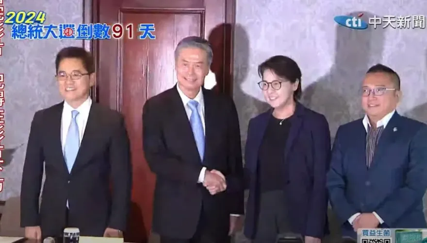 影/國民黨100%民主初選難服眾？孫大千：重點是選出最強一組打敗民進黨