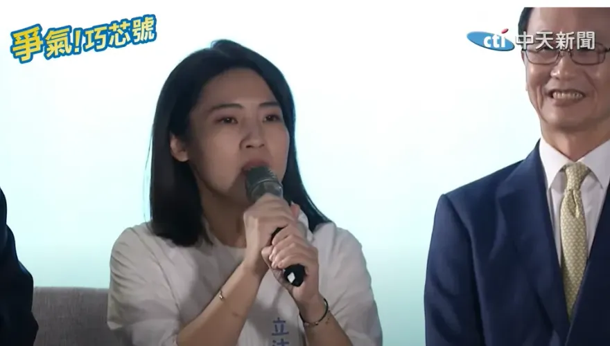 影/不虧是綠營最怕的女戰神！ 徐巧芯「爭氣！巧芯號」8字霸氣開嗆民進黨