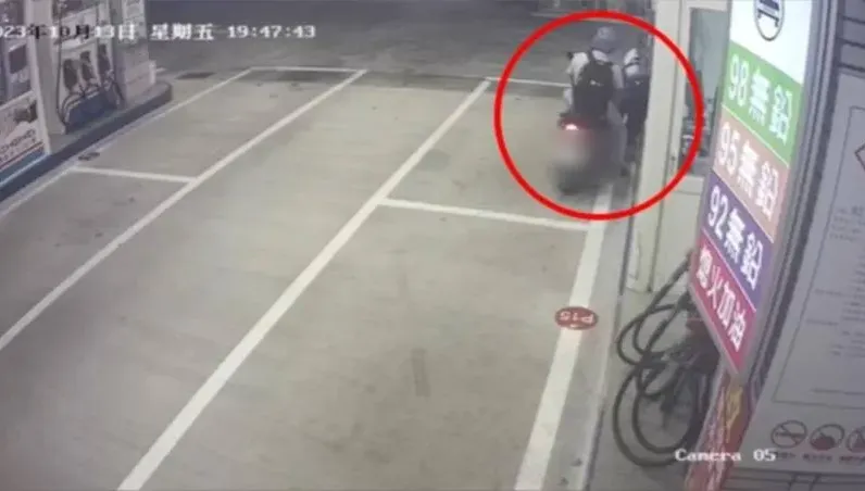 影/剛加完95元油　男油門一催馬上落跑！員工傻眼報警