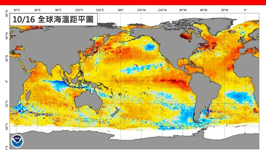 短袖晚點收！聖嬰現象銳不可擋　專家一圖曝「今年暖冬機率高」
