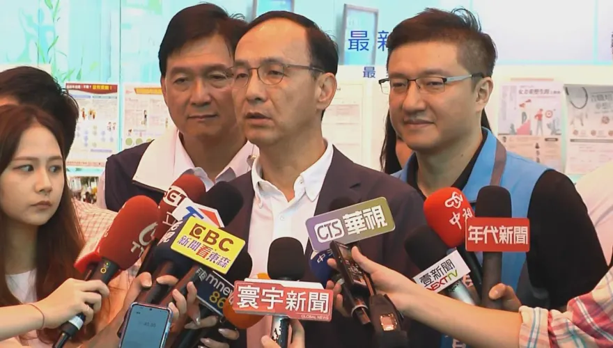 「藍白合」主席見面了！朱立倫證實曾觸及總統人選決定方式