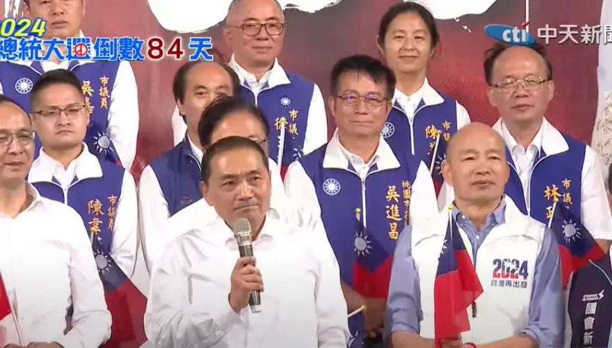 影/2024將變天！侯友宜大造勢「空拍圖」超震撼　網淚噴：都爆了