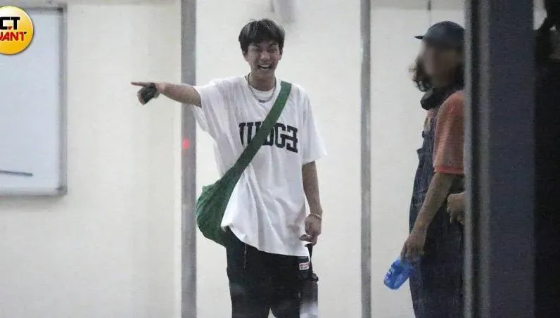深夜約辣模吃宵夜！源少年「貢丸」樂當司機暖接送　長髮美女身份曝光