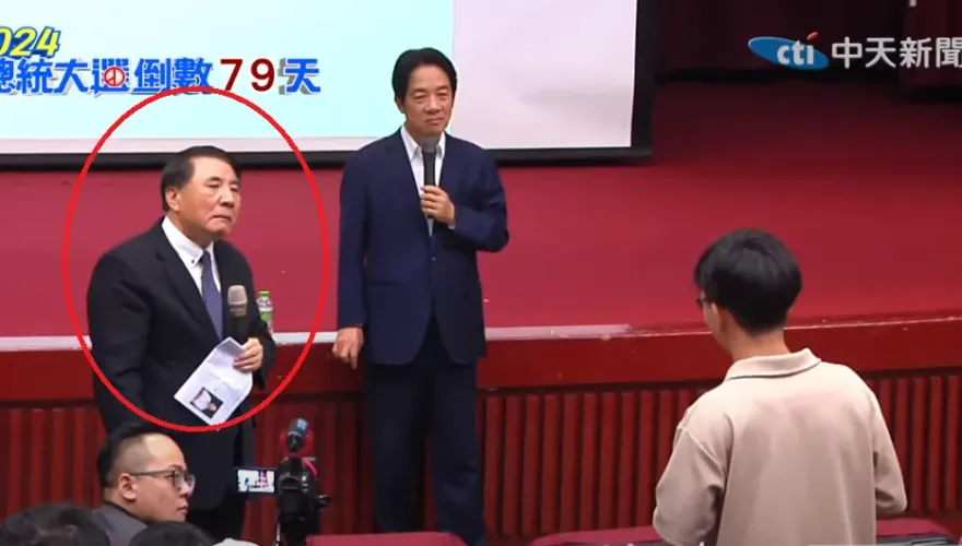 海大校長護駕賴清德當場施壓學生！　影片曝光引爆網怒火：文人風骨蕩然無存