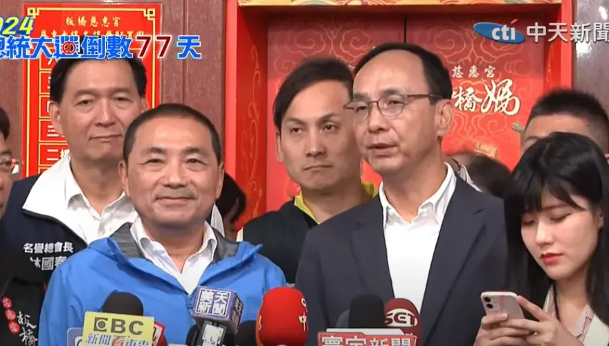 影/金溥聰搶藍白合主導權？　朱立倫搶答：金執行長很辛苦「頭髮都白了」