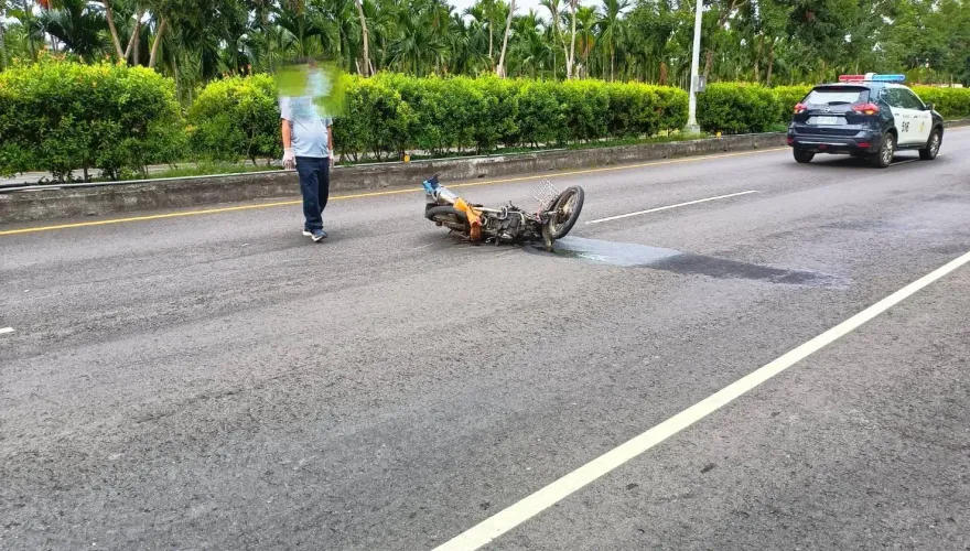 影/屏東8旬婆婆騎機車要去種菜　台1線佳冬段迴轉慘遭撞飛不治