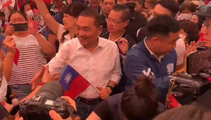 高雄5萬人大造勢後　侯友宜台中輔選「這段路」走的異常艱辛