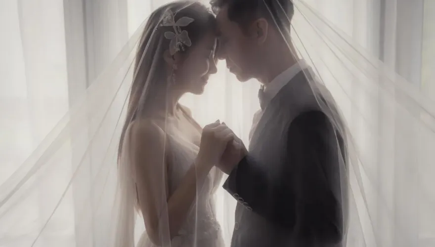 快訊/陳子玄宣布再婚！曬頭貼頭婚紗照喊「對的人」　畫面甜爆