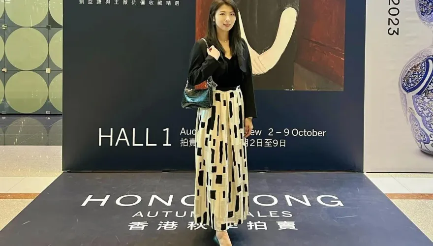 台灣之光！25歲正妹畫家站上國際舞台　蘇富比《百爵圖》拍出26.8萬