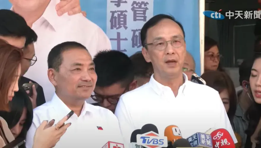 被主戰派影響不用和了？黃珊珊「一句話」遭朱立倫狠打臉：和我談是柯文哲