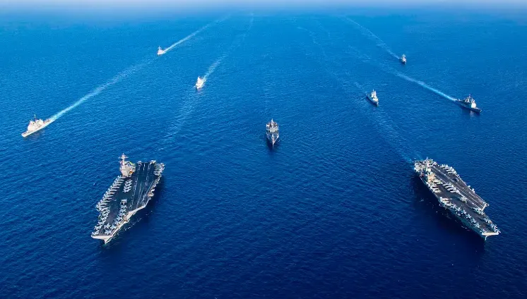 以巴開戰/美軍雙航母打擊群攜手第六艦隊　東地中海展開聯合軍演