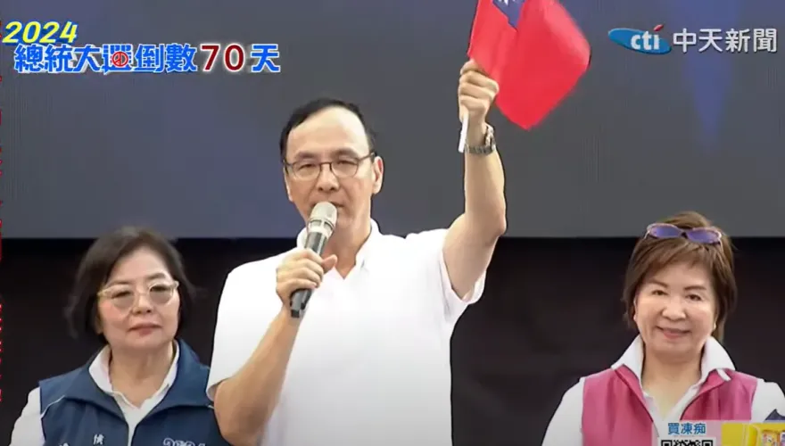 影/侯友宜大造勢　朱立倫怒嗆「一堆主戰派」：不要想複製2022台北市長選舉棄保