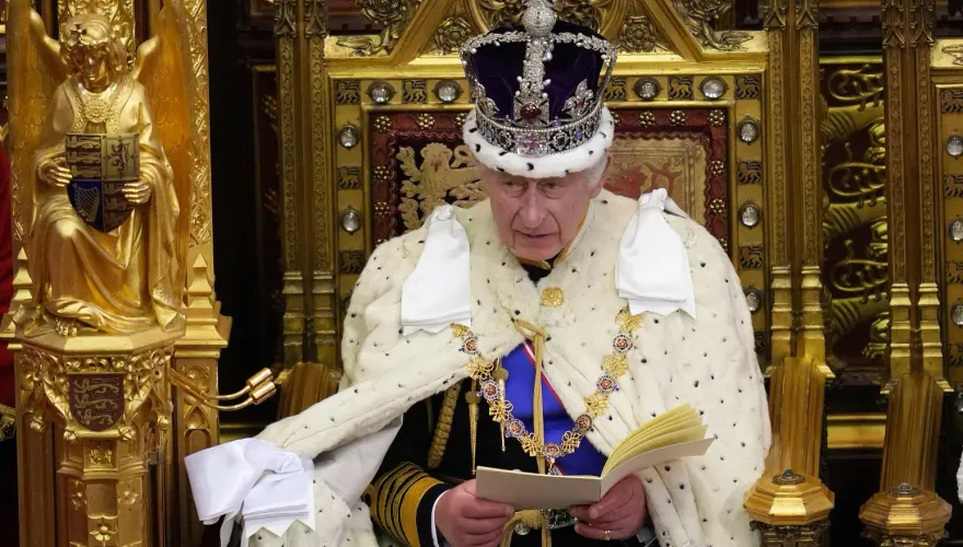 英國會開幕　英王查爾斯三世首次發表「御座致辭」