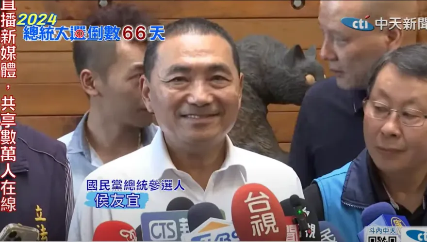 影/國民黨自立自強「侯韓配」？　侯友宜發話：與韓國瑜並肩作戰！