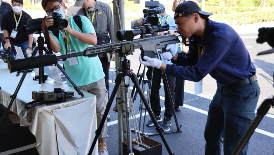 國安局新購美製巴雷特重型狙擊槍、熱顯像儀　與美軍特種部隊同級