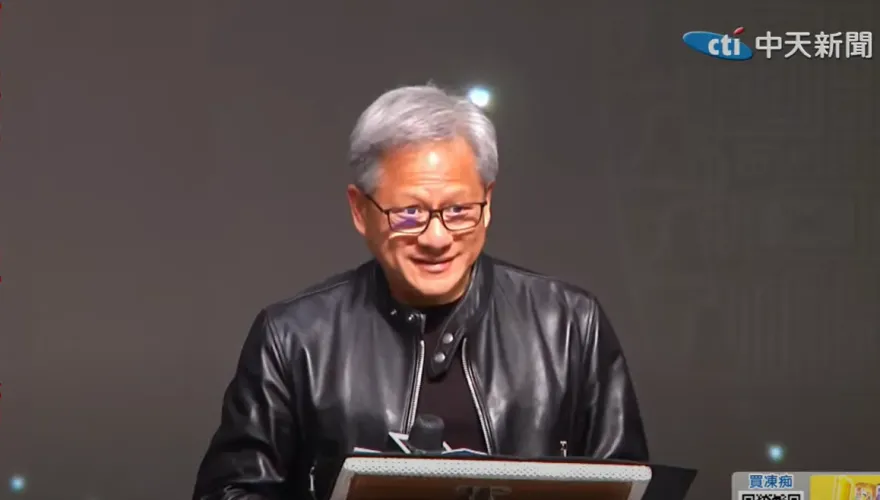 黃仁勳：沒有台積電就不會有輝達 張忠謀是科技教父